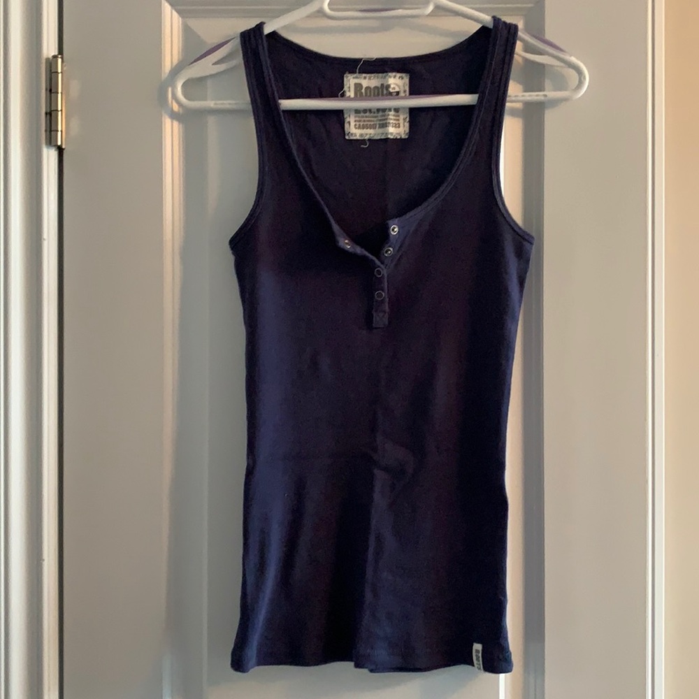 Roots Navy Tank